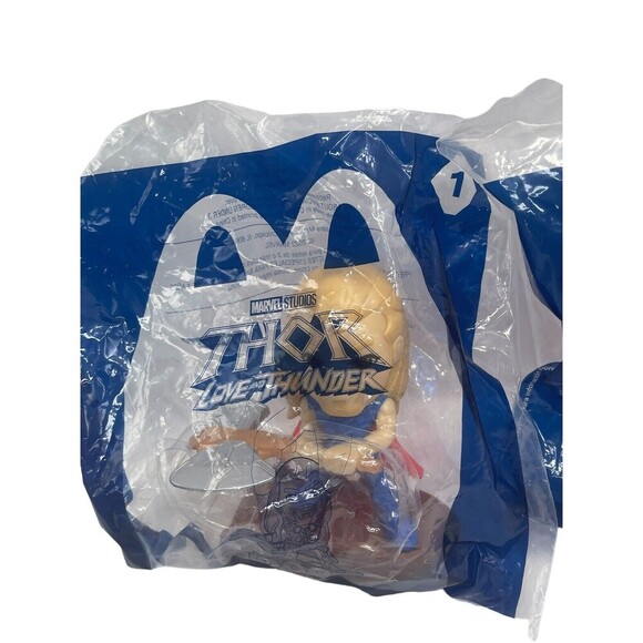 McDonald’s 2022  Thor Love and Thunder Movie Happy Meal Toys Thor #1 #5 - Picture 6 of 10